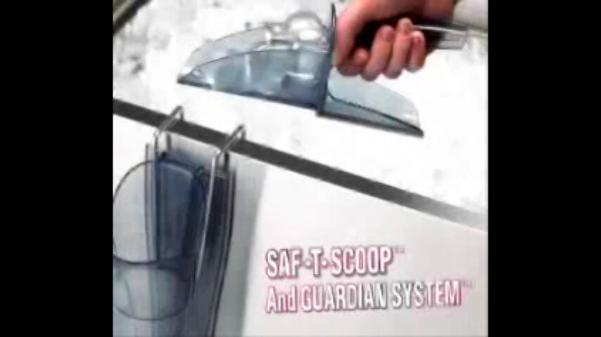 San Jamar Saf-T-Ice Ice Scoop Holder Video