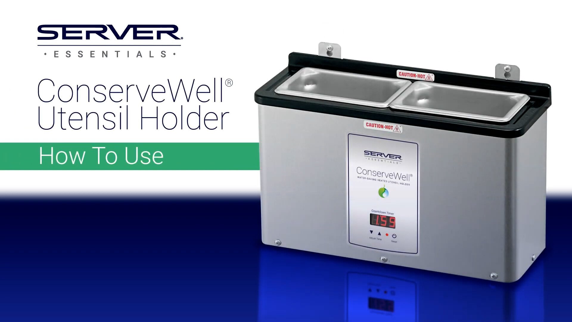 Server ConserveWell Utensil Holder - How to Use