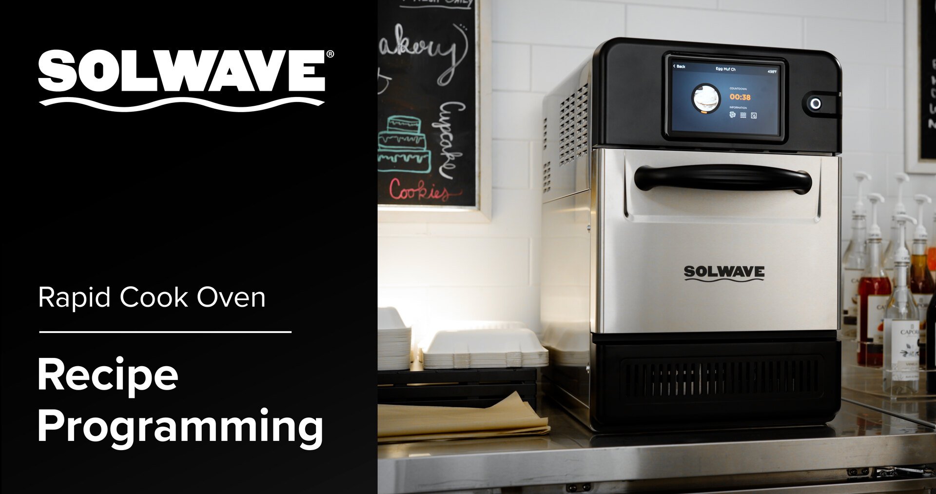 Solwave Rapid Cook Oven: How to Program a Recipe