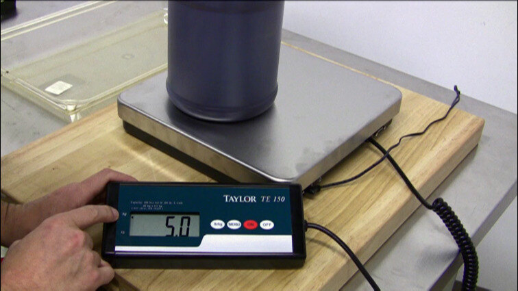 AvaWeigh BS150TX 150 lb. Digital Receiving Bench Scale with Tower Display,  Legal for Trade