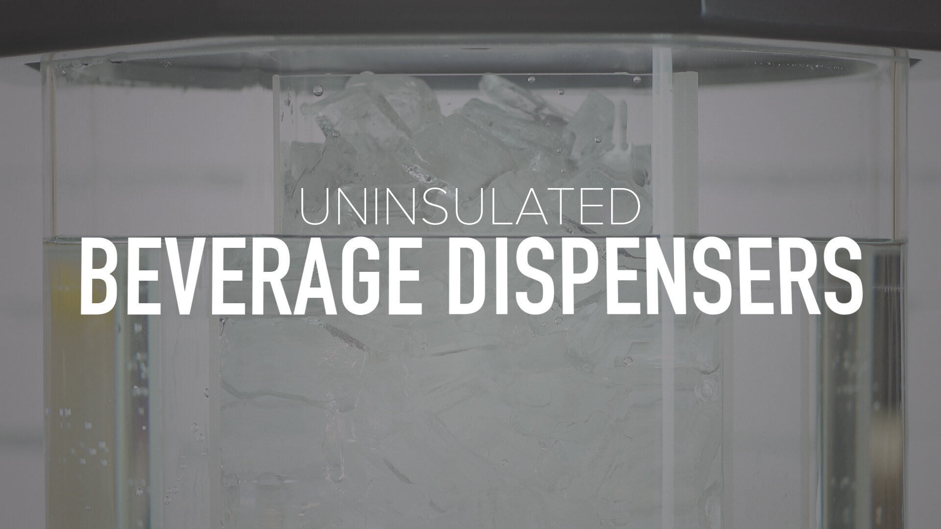Elegant Home Hammered Glass Ice Cold Beverage Drink Dispenser - 2.7 Gallon,  with