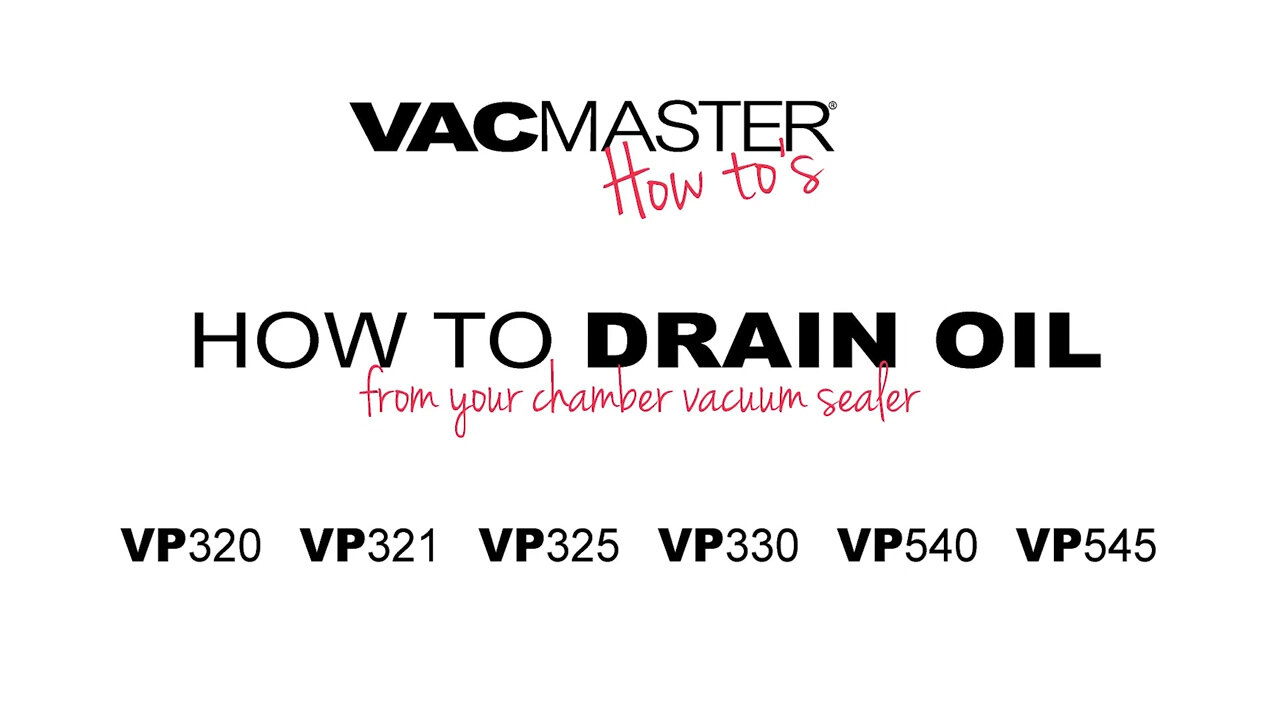 Vacmaster VP321 Chamber Vacuum Sealer