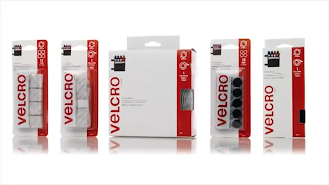 Velcro Sticky Back Fasteners Video