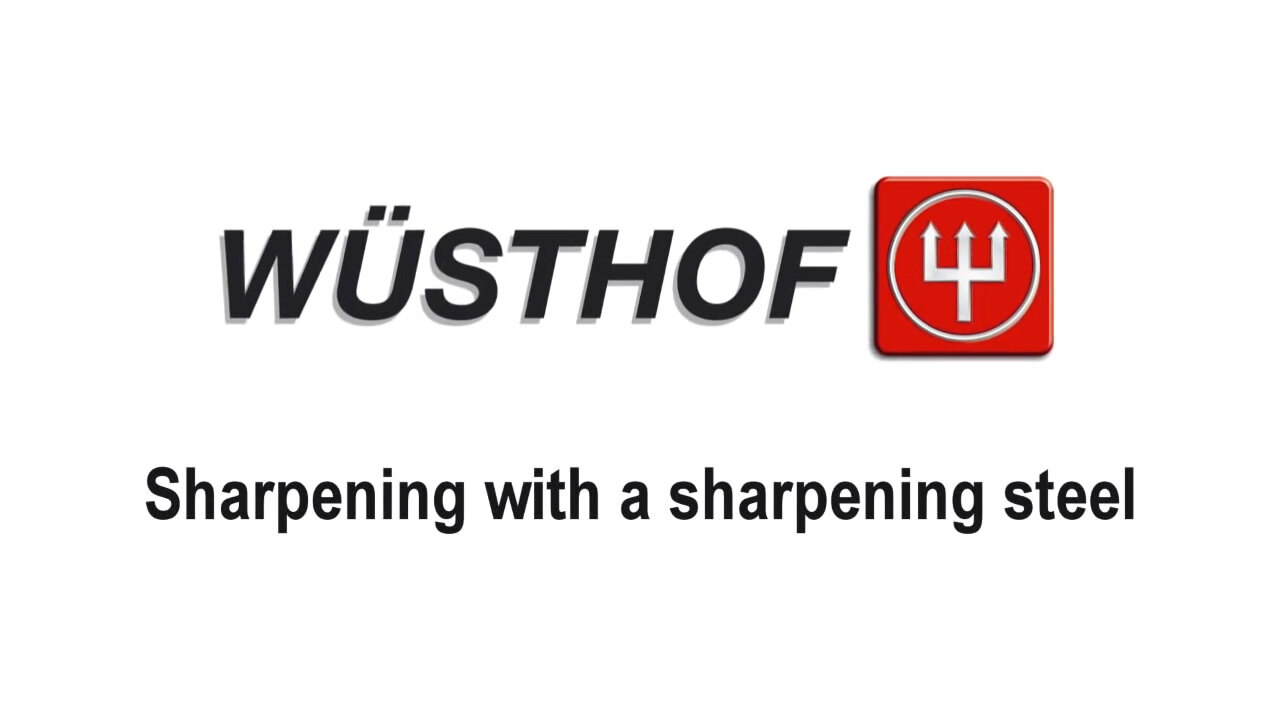 Wusthof 3039700526 10 Sharpening Steel With Loop