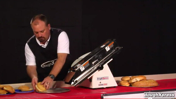 Dough Xpress M-270 Dough Cutter & Bagel/Bread Slicer, 115V - Serial.  1441/070816 – Restaurant Equipment - Charlotte & Gastonia, NC