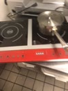 Avantco IC18DB Double Countertop Induction Range / Cooker - 120V, 1800W