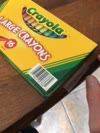 Crayola Large Crayons, Lift Lid Box, 16 Colors/Box 520336, 1