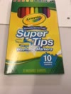 Washable Super Tips Markers, Pack of 10 - BIN588610, Crayola Llc