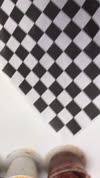 Choice 15 x 15 Black Check Deli Sandwich Wrap Paper - 1000/Pack